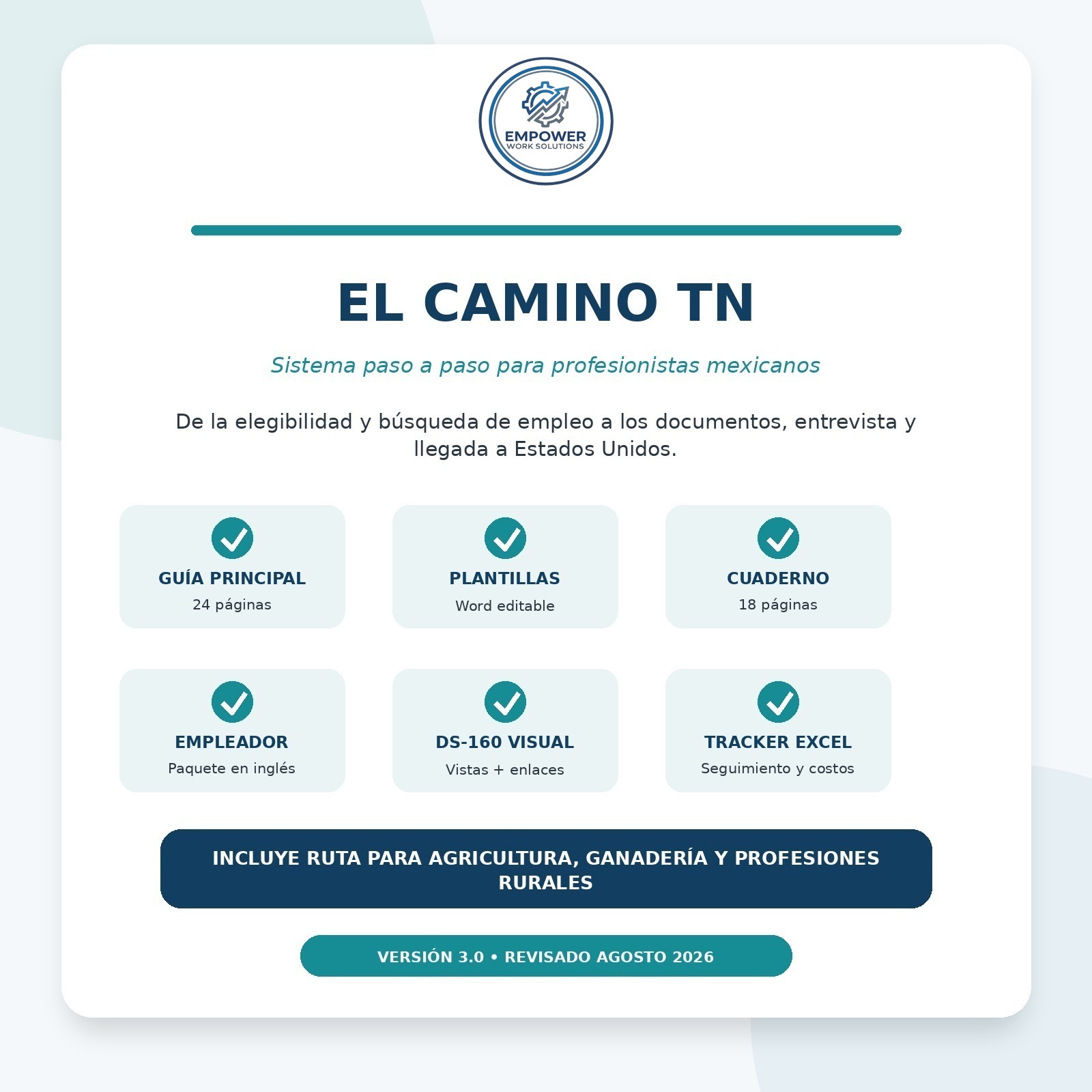 El Camino TN preparation guide by Empower Work Solutions